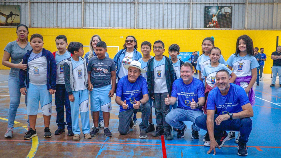 Prefeitura de Rio Branco realiza abertura da II edição dos Jogos Estudantis da Rede Municipal