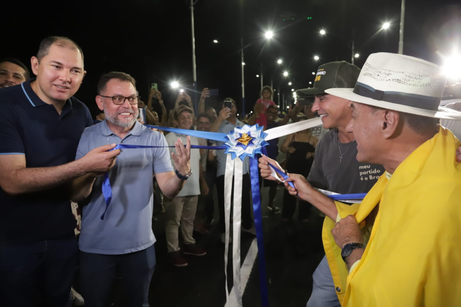 Rio Branco vive noite histórica com inauguração do elevado Mamedio Bittar, obra que redefine a mobilidade urbana