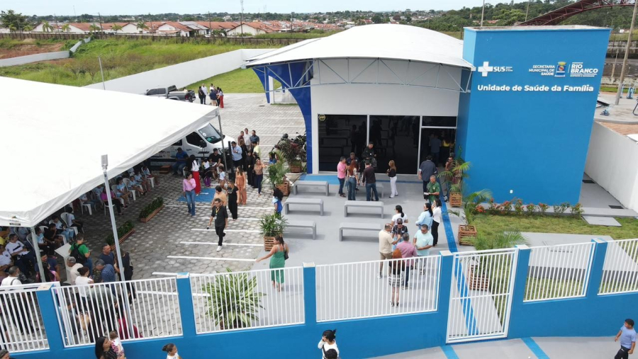 Prefeitura de Rio Branco entrega 42ª Unidade de Saúde da Família e amplia cobertura na atenção básica