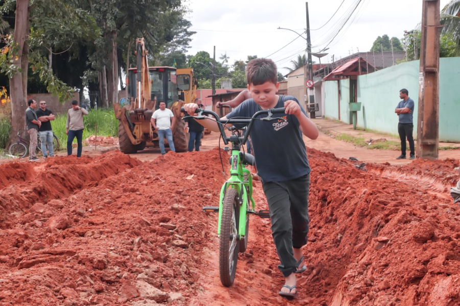 Prefeitura de Rio Branco garante obra de drenagem na Rua José Magalhães