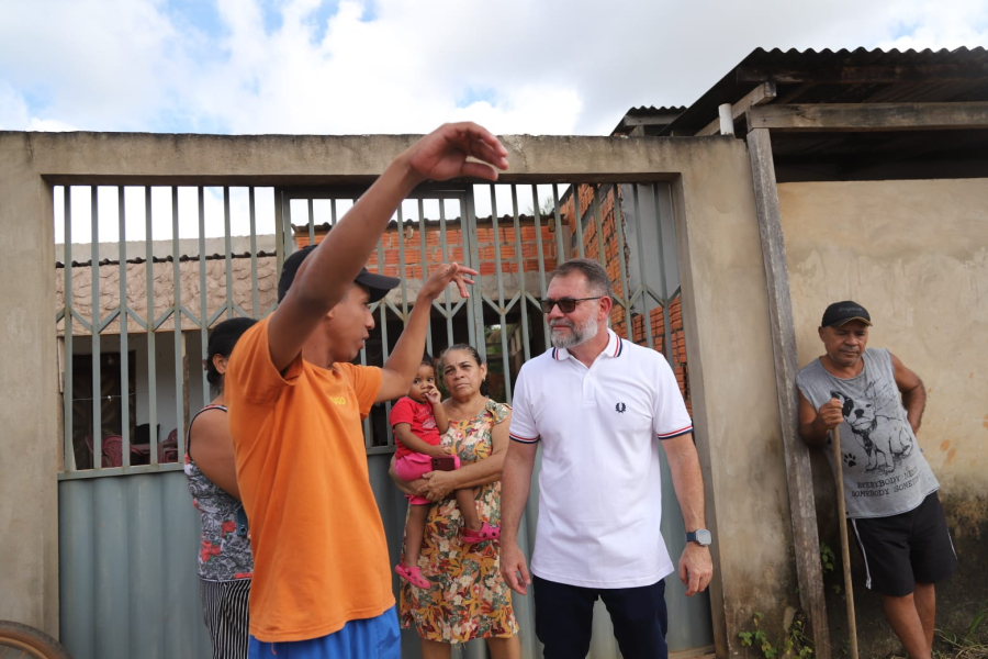 Prefeito de Rio Branco acompanha demandas de 400 famílias no Ramal Menino Jesus