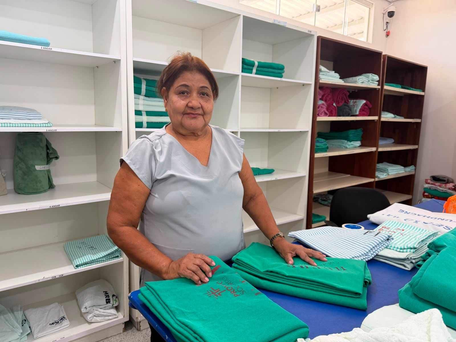 Lavanderia do Pronto-Socorro transforma trabalho diário em cuidado, segurança e acolhimento