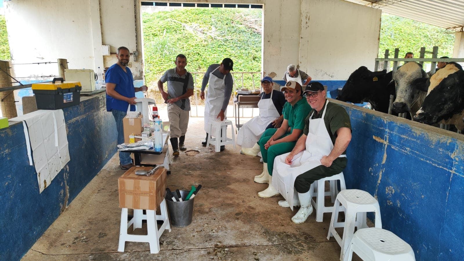 Secretaria de Agricultura participa de capacitação em reprodução bovina promovida pela Embrapa