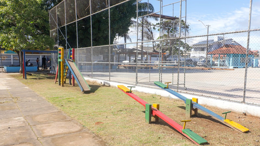 Revitalização da quadra do Habitasa integra ações da Prefeitura voltadas aos espaços esportivos