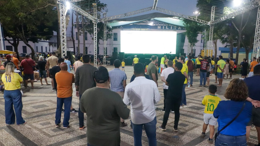 Rio Branco terá transmissão gratuita de todos os jogos do maior campeonato mundial de futebol, na Praça da Revolução