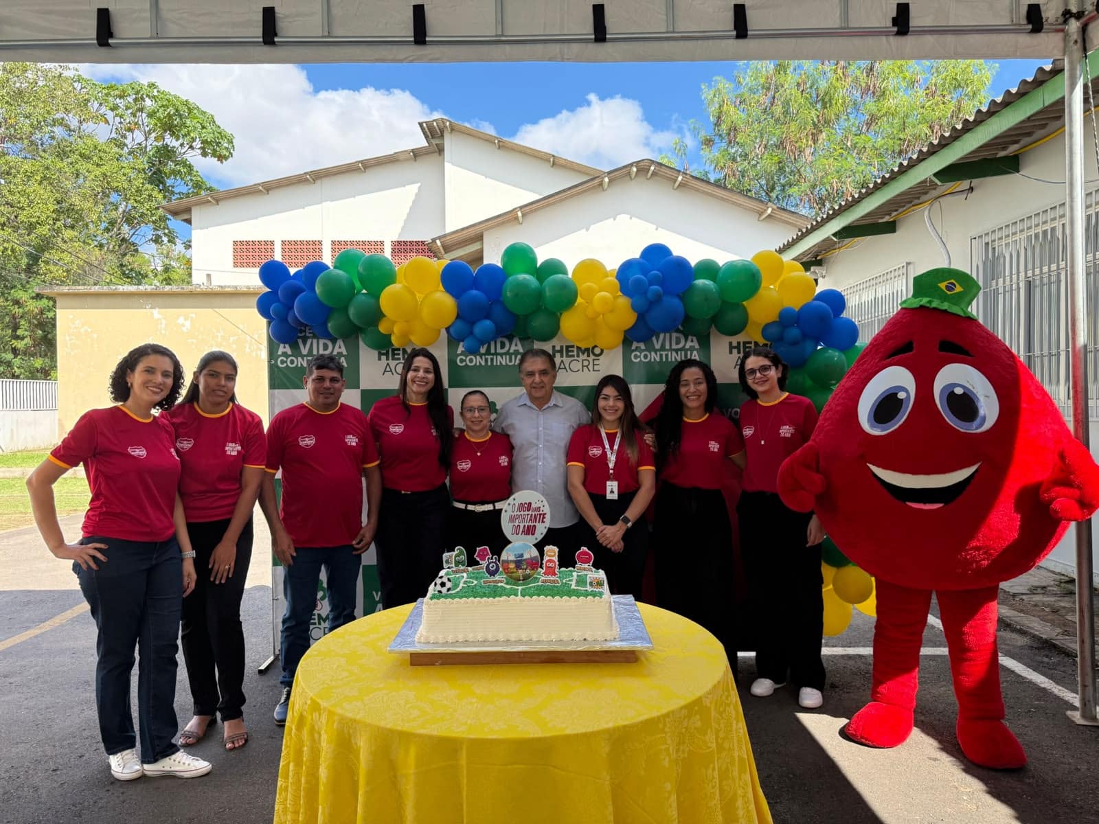 Hemoacre mobiliza população em celebração ao Dia Mundial do Doador de Sangue