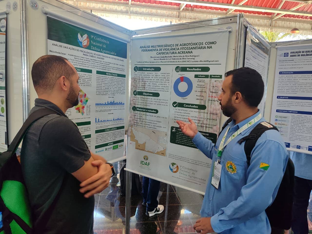 Idaf apresenta trabalho sobre monitoramento de uso de agrotóxicos durante a 9ª Conferência Nacional de Defesa Agropecuária