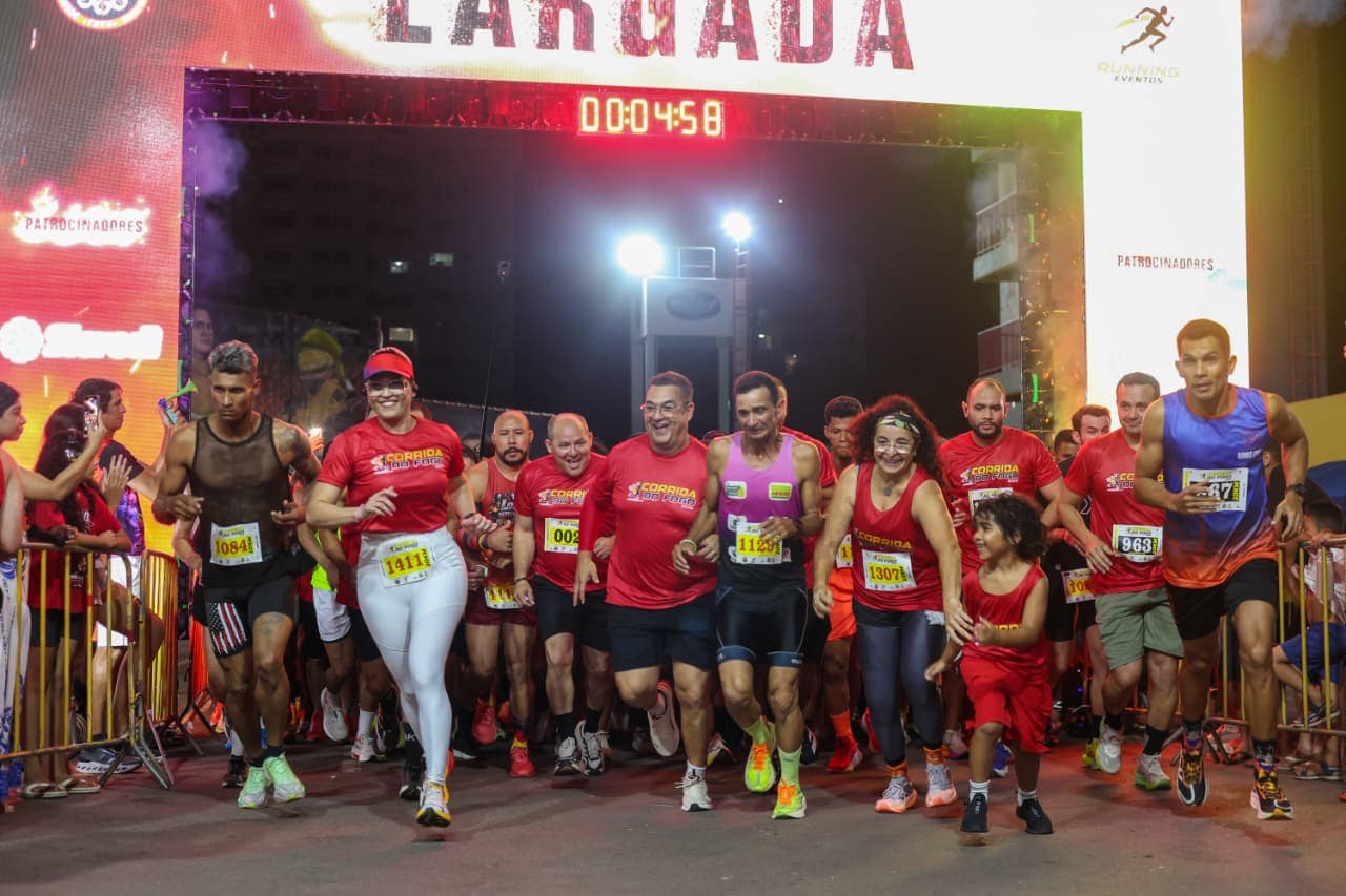 Corrida do Fogo reúne mais de 1,8 mil atletas e abre celebrações do Dia do Bombeiro Militar no Acre