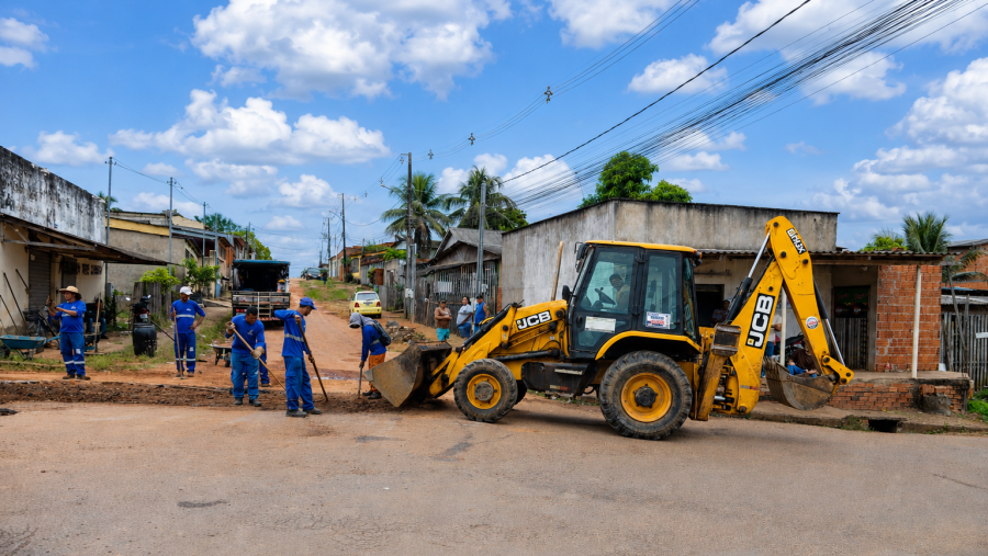 Prefeitura realiza visita técnica e amplia ações de limpeza e infraestrutura no bairro Jorge Lavocat
